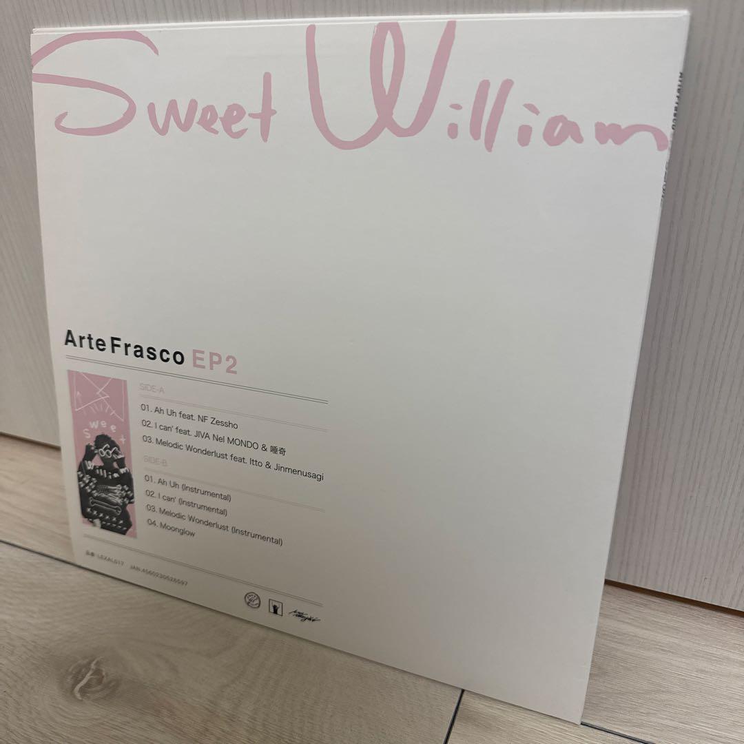 sweet william EP2 唾奇 NF Zessho 日本語ラップ