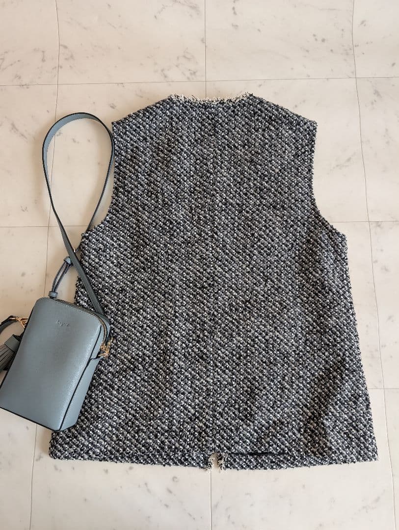 ✨美品✨　エイミーロウ ツィード MIXボタンベストジレ