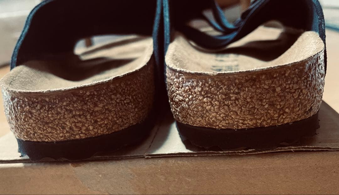 【かん様】Birkenstock 青 サンダル 41サイズ　ビルケンシュトック