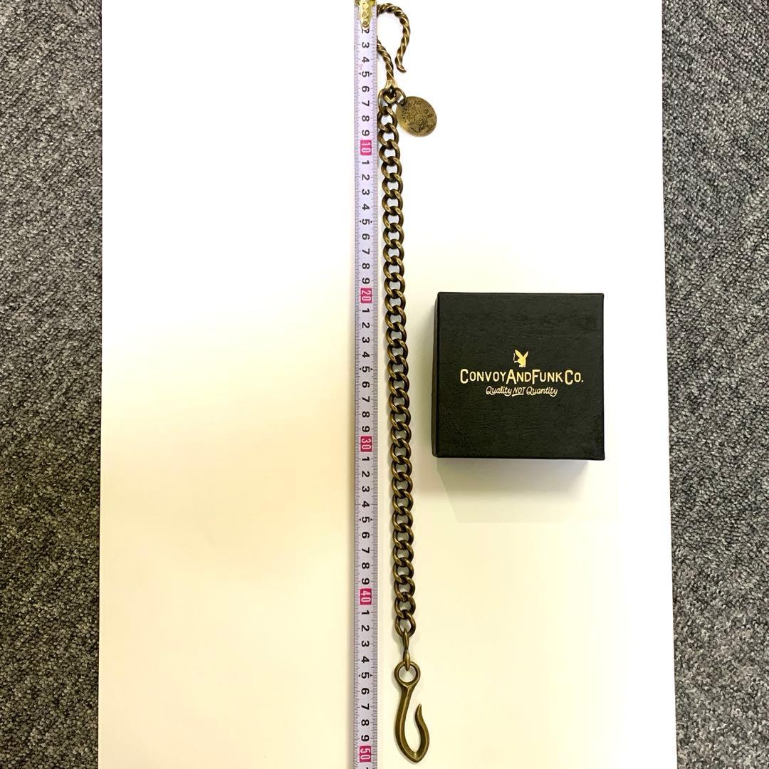 RADIAL twist brass wallet chainツイスト 真鍮