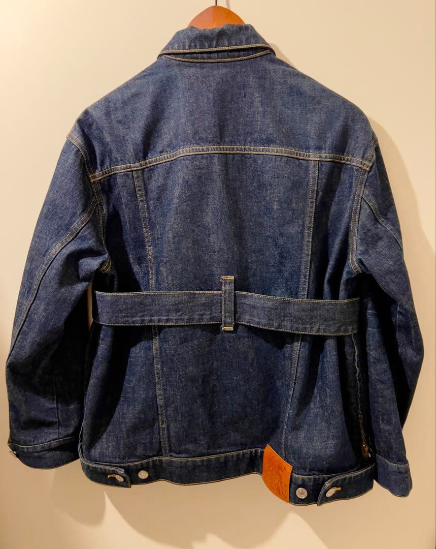［最終お値下げ］GOLDEN  デニムジャケット ベルト付き