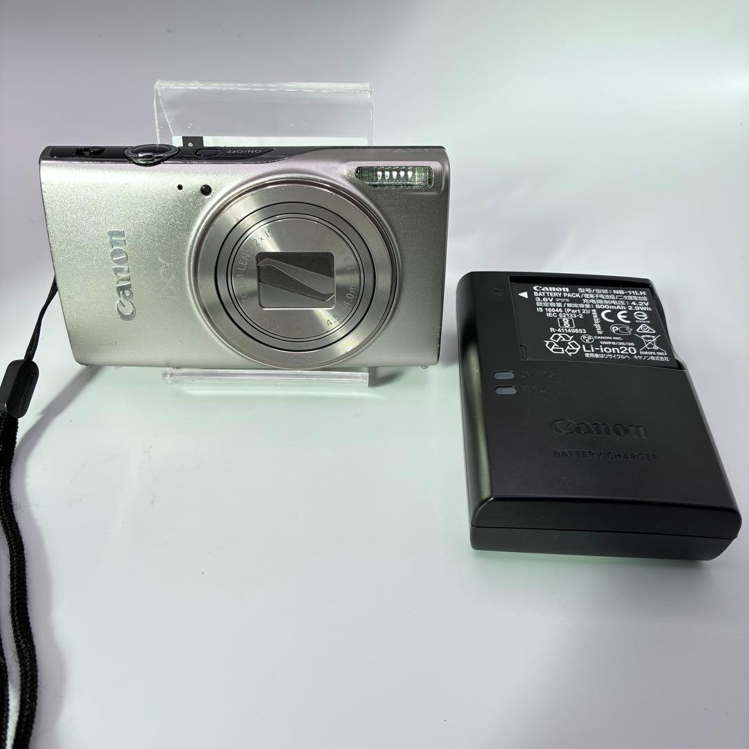 美品　動作良好 Canon IXY 650 シルバー Wi-Fi搭載モデル