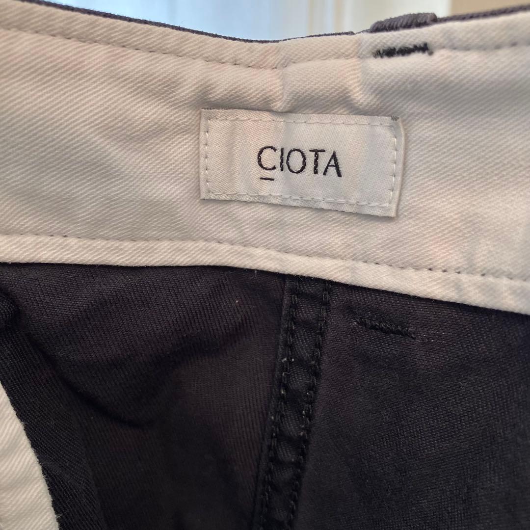 【CIOTA】Chino Cloth Pants (Stone Bio)