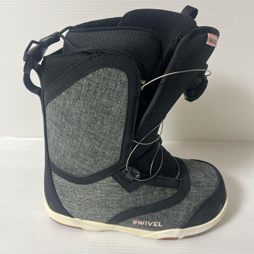 SWIVEL レディース　スノーボードブーツ　BOA 24.5cm