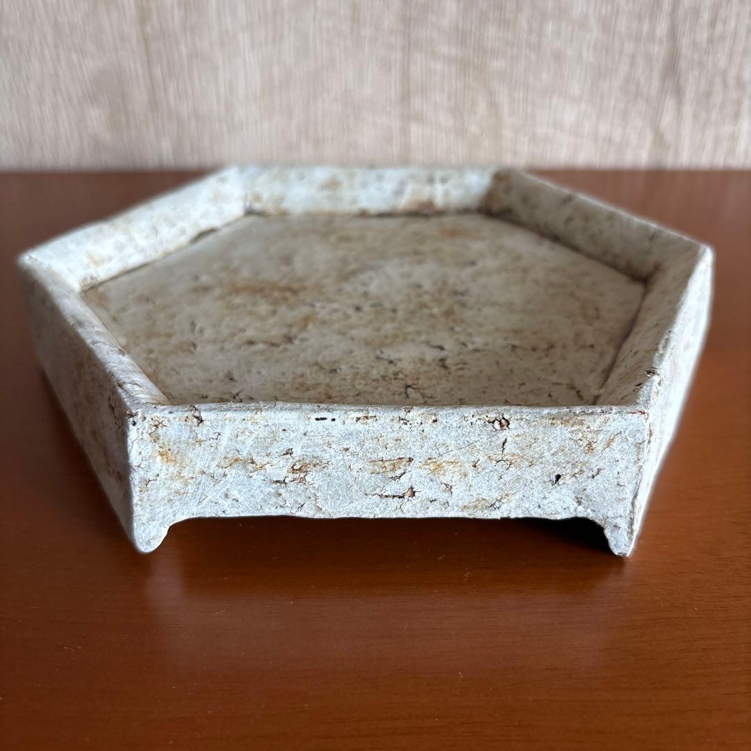 内田鋼一氏作 六角盤