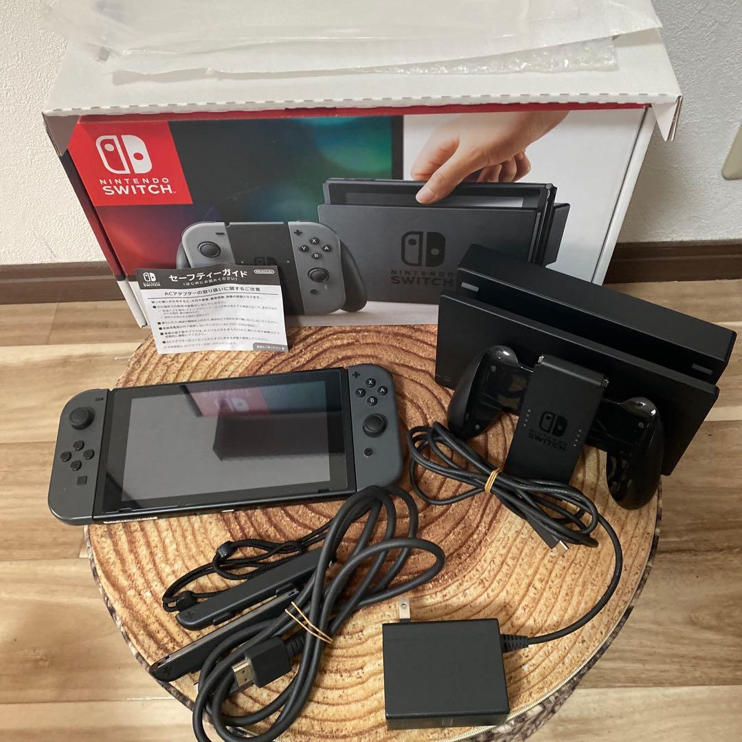 Nintendo Switch ニンテンドースイッチ本体　グレー ③