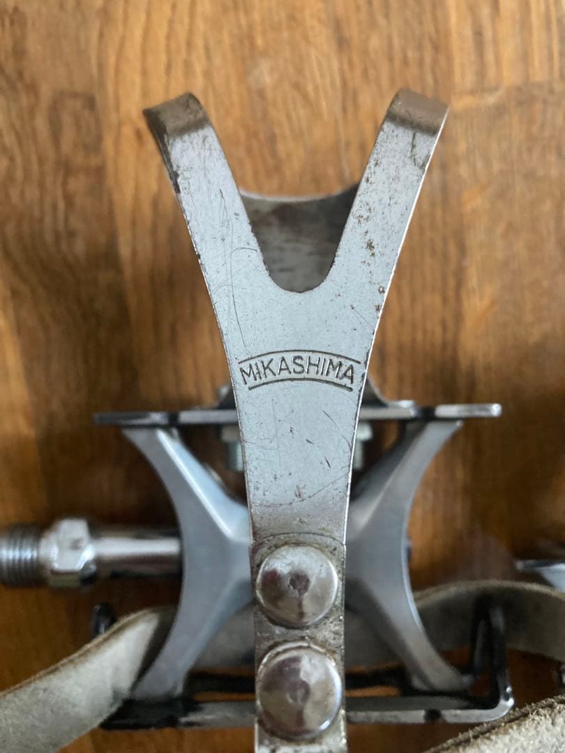 競輪 ペダル 3点セット サンツアー シュパーブプロ トシ toshi ミカシマ