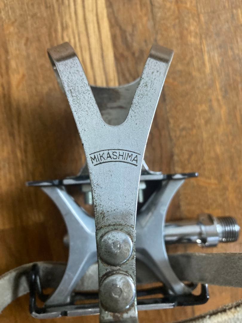 競輪 ペダル 3点セット サンツアー シュパーブプロ トシ toshi ミカシマ