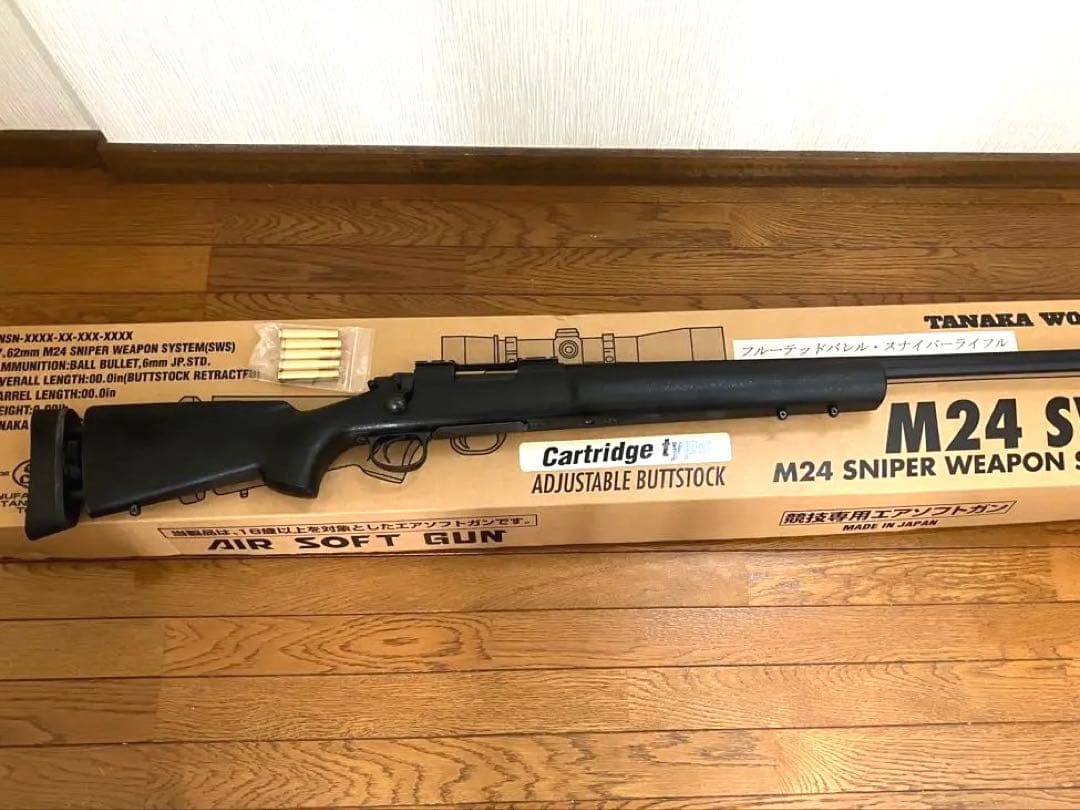 TANAKA WORKS M24 SWS フルーテッドバレル付き