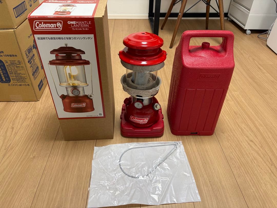Coleman One Mantle Lantern レッド　未使用品
