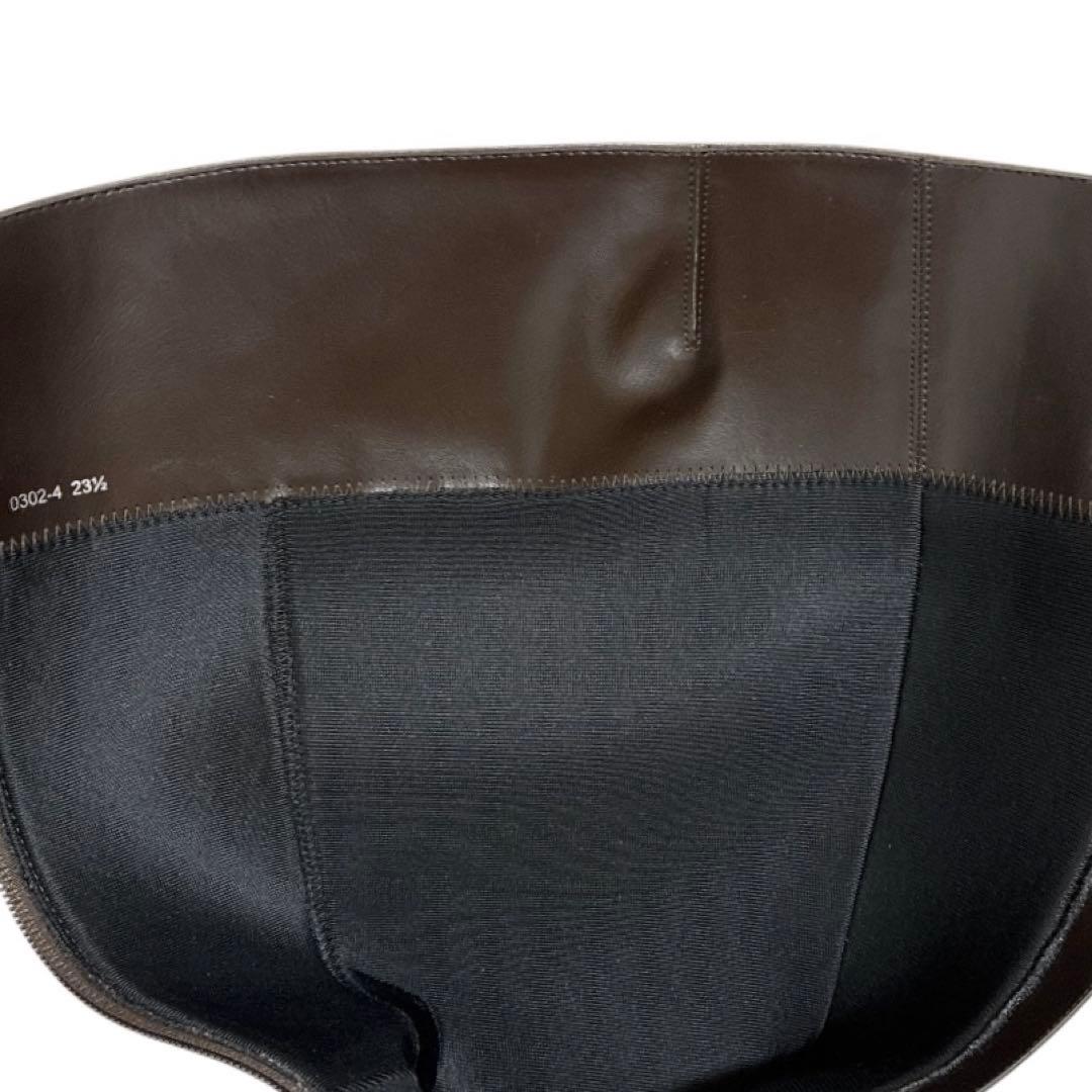 ing イング 美脚ロングブーツ 0302 牛革 BRW