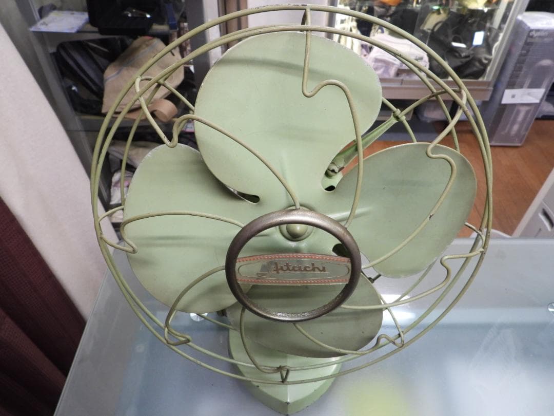 日立扇風機M-6032　日立製作所　昭和レトロ　アンティーク　動作確認済み