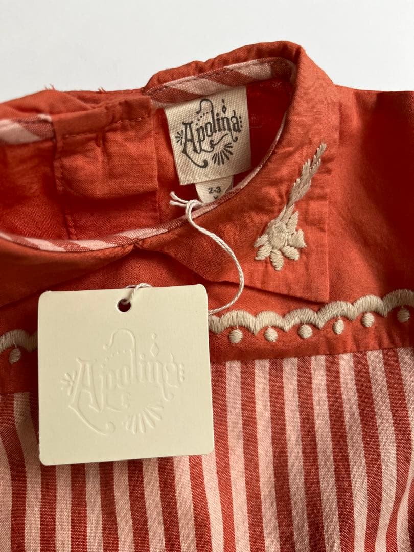 ロンパース・カバーオール apolina Nellie romper Mayols stripe2-3y