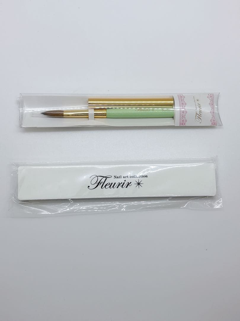 Fleurir スカルプ筆 グリーン コリンスキー