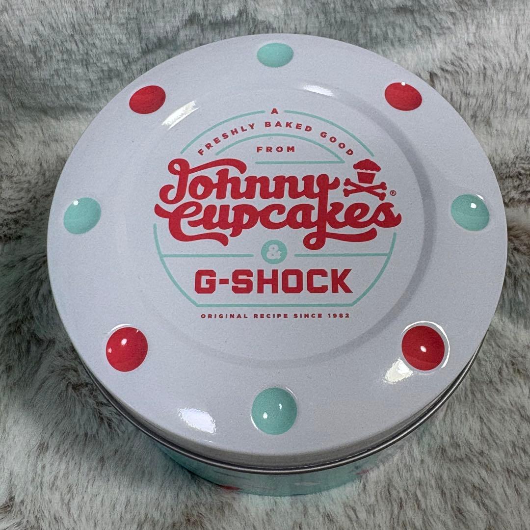 希少　G-SHOCK コラボ　ジョニーカップケーキ　デジタル　ミントグリーン