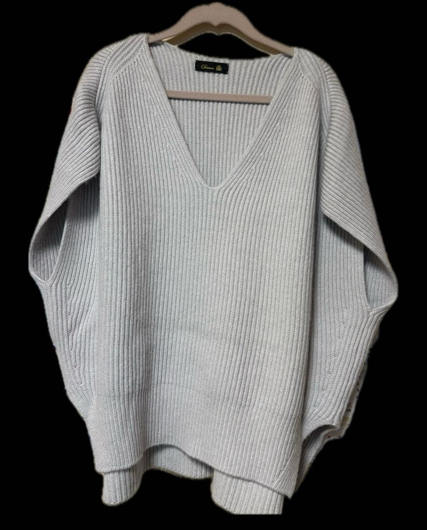 専用：drawerカシミヤコットン畔編みニットベスト