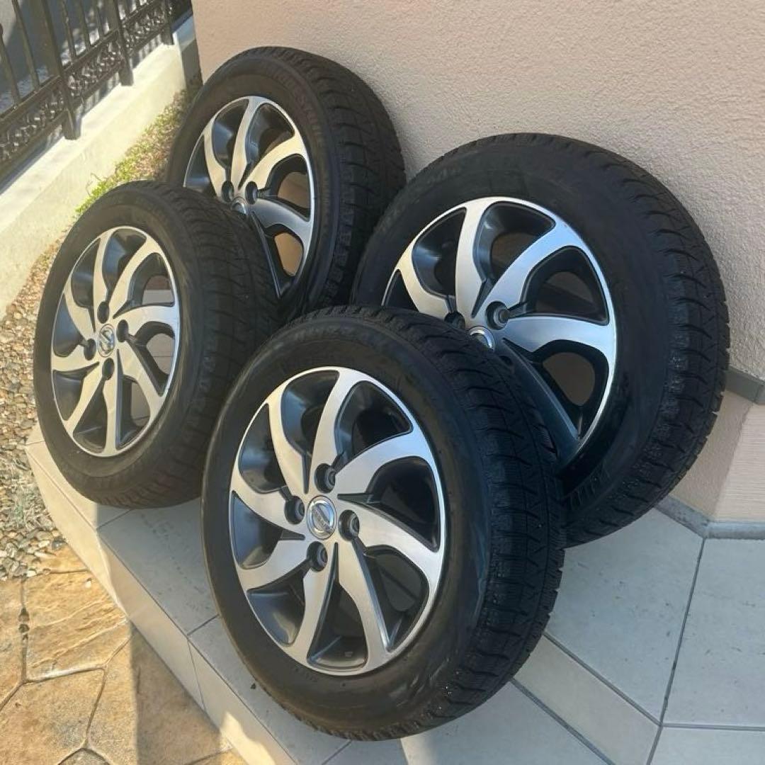 『バスター』 日産デイズルークス　純正アルミホイール・スタッドレスタイヤ