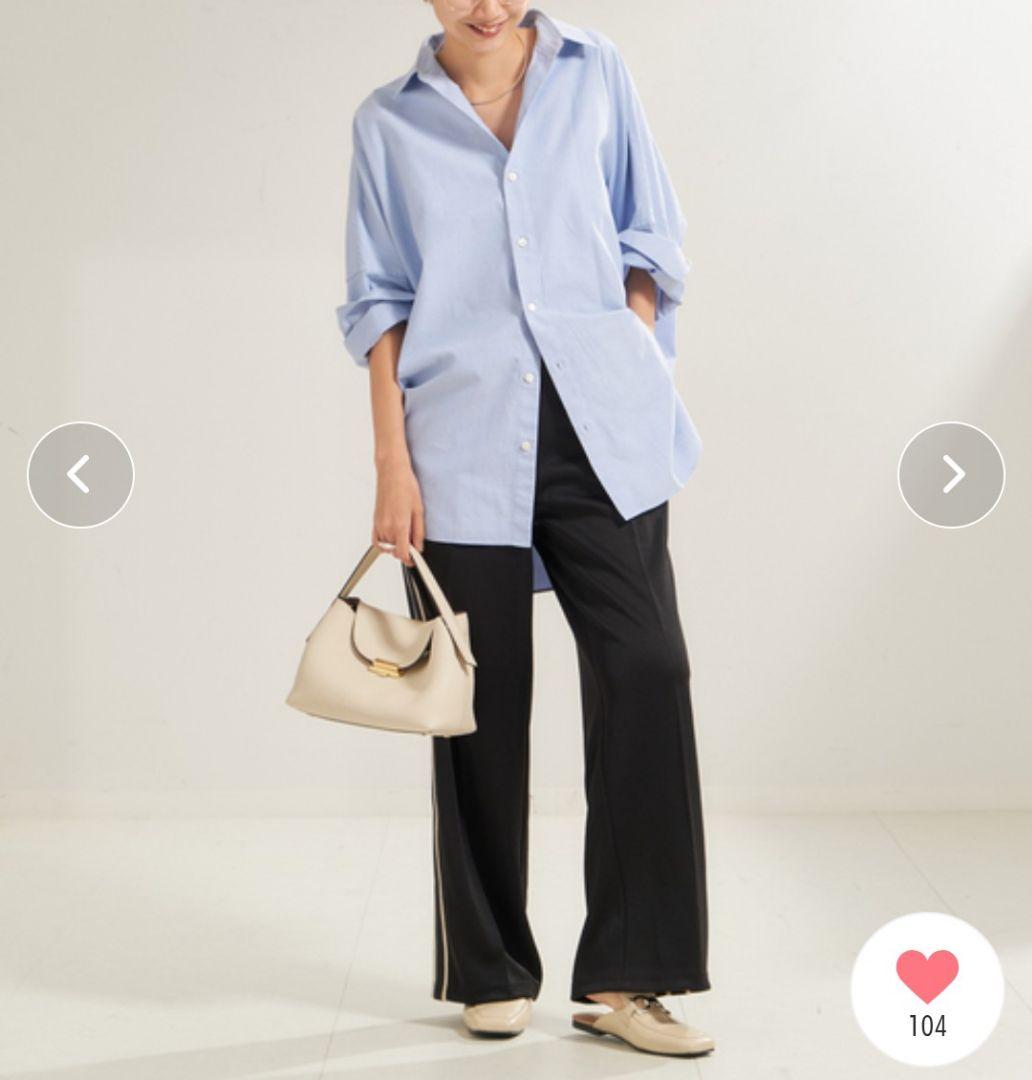 plage oxford long シャツ