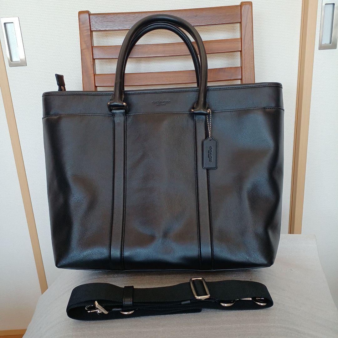 ys2015COACH メトロポリタントートバッグ ショルダーストラップ付