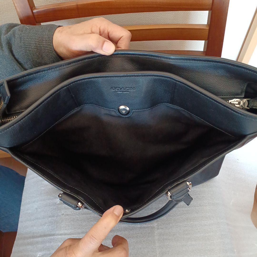 ys2015COACH メトロポリタントートバッグ ショルダーストラップ付