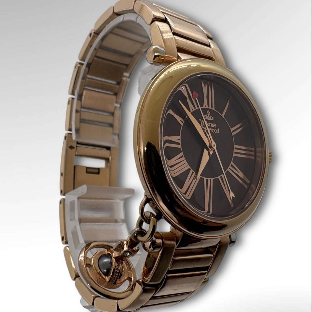 Vivienne Westwood ゴールド オーブ 腕時計 チャーム シェル