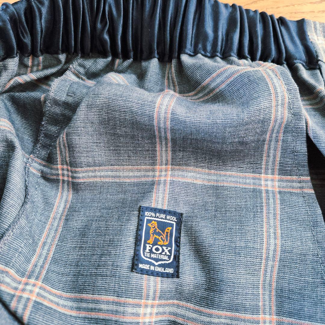 BLAMINK チェック イージー パンツ コート Drawer ブラミンク