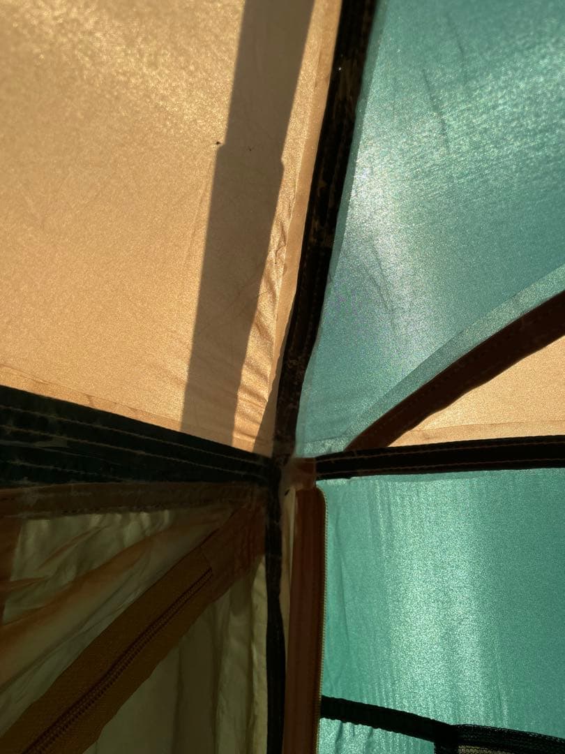 希少Coleman ワイドスクエアスクリーンタープ