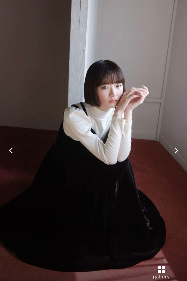 ワンピース foufou velvet cami dress