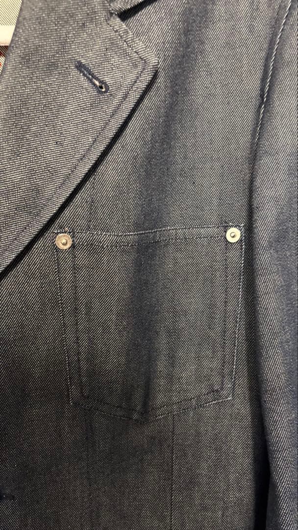 COMME des GARCONS SHIRT デニムテーラードジャケット