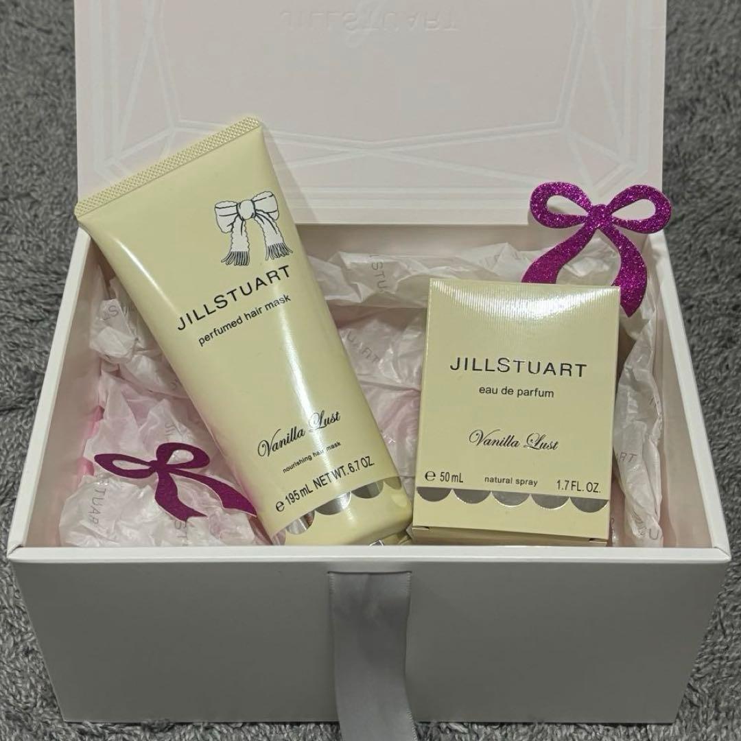 【新品未使用】ジルスチュアート ヴァニララスト オードパルファン ヘアマスク