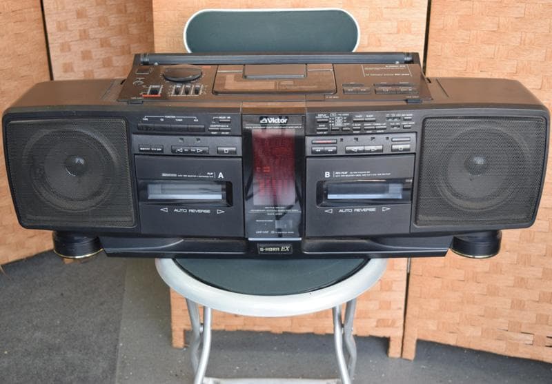 ビクター G-HORN/ラジカセ CDポータブルシステム RC-X90 ジャンク