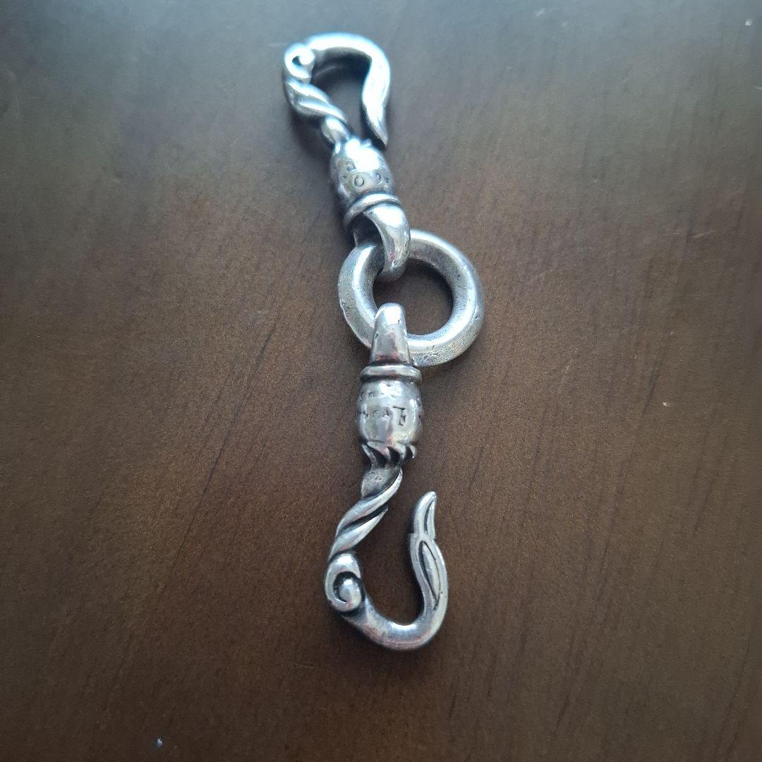 Pewter USA ツイストデザインキーホルダー