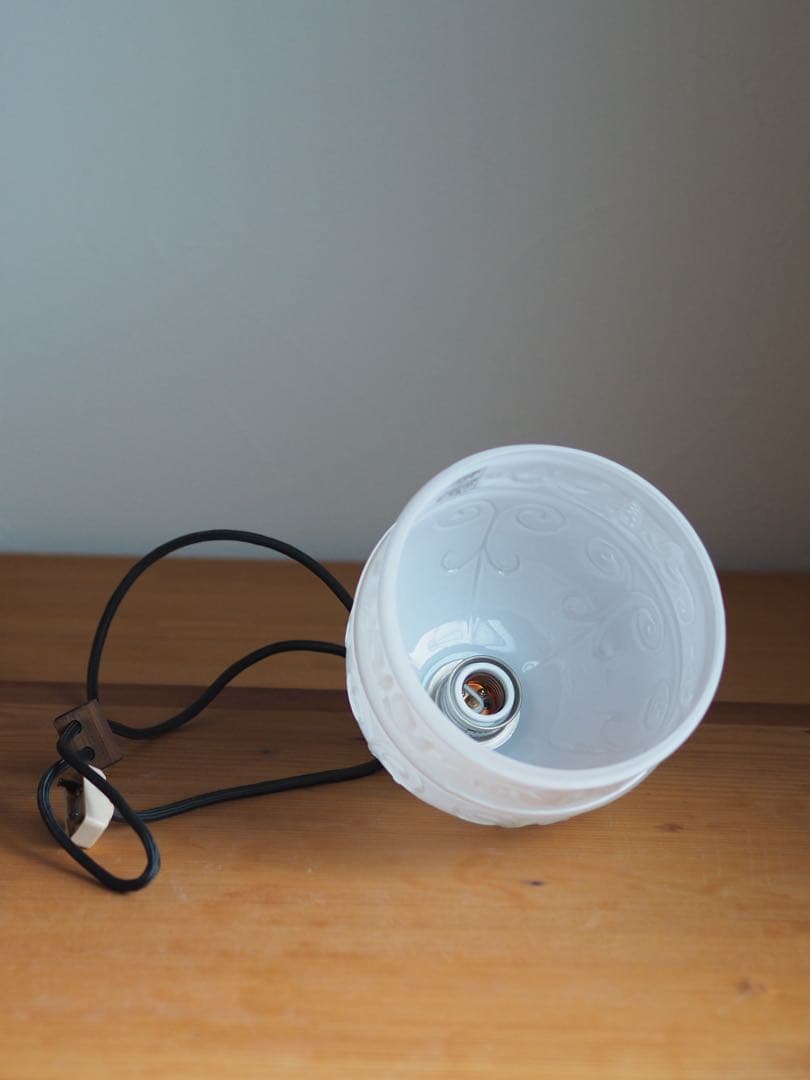 後藤照明ペンダントライト/大正浪漫/乳白ガラス/引掛けシーリング/ヴィンテージ