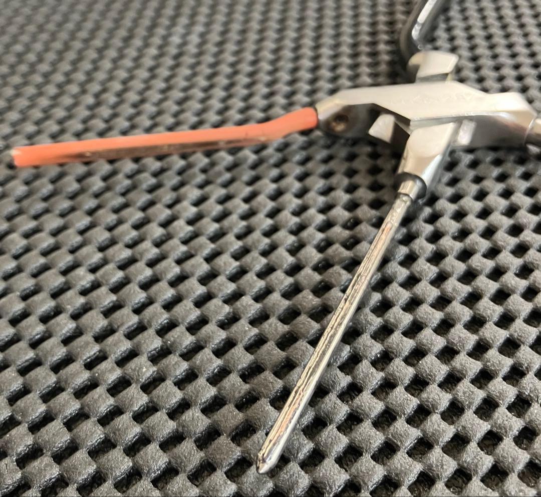 【極細】理容アイロン シルバーアイロン 2.8mm（コード無し）