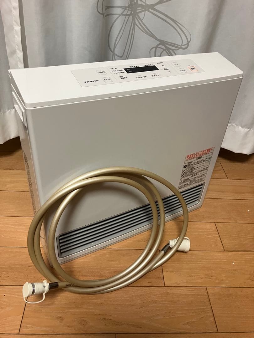 OSAKA GAS ガスファンヒーター 13A ホワイト