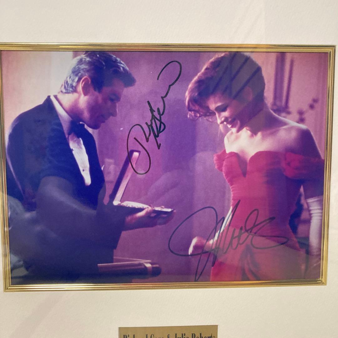 【世界に一つ】プリティーウーマン直筆サイン入りフォトフレーム