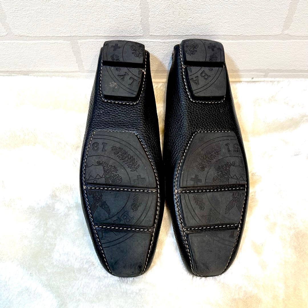 試着のみ Barry バリー 36 ブラックレザー ローファー