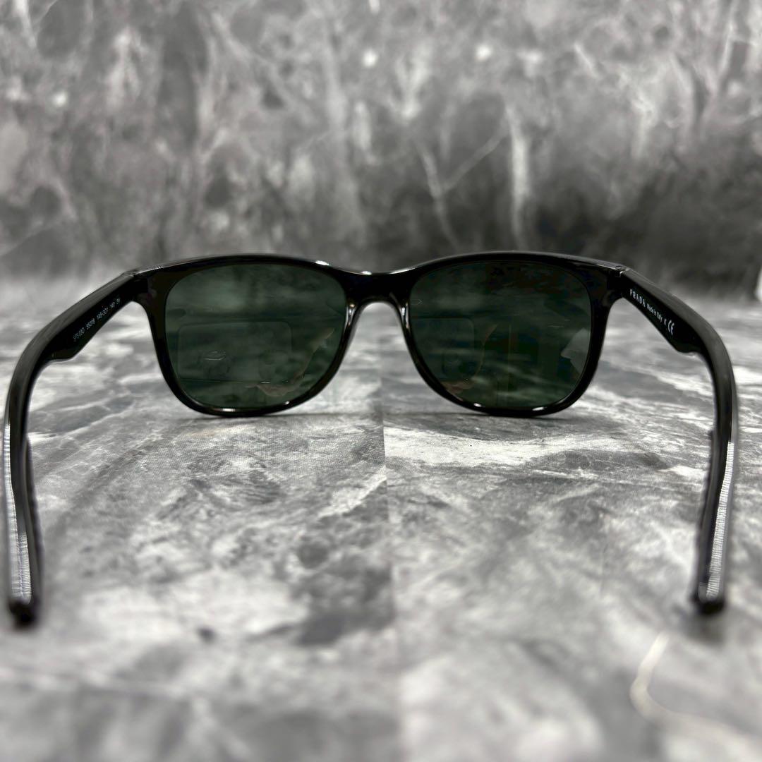 PRADA サングラス　SPS03O ウェリントン型　グリーンレンズ