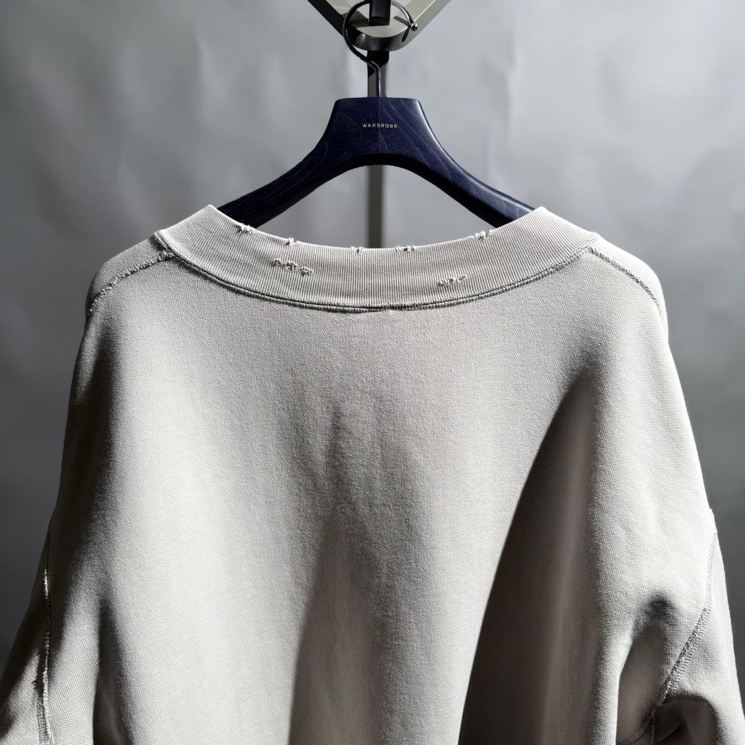 トップス KAZUYUKIKUMAGAI BIG SWEAT size3 GRAY