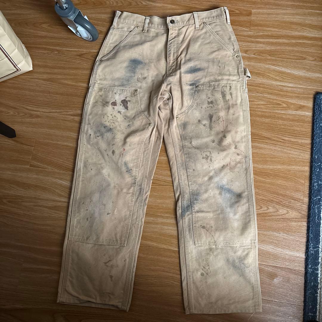 Carhartt ダブルニーパンツ 33×32