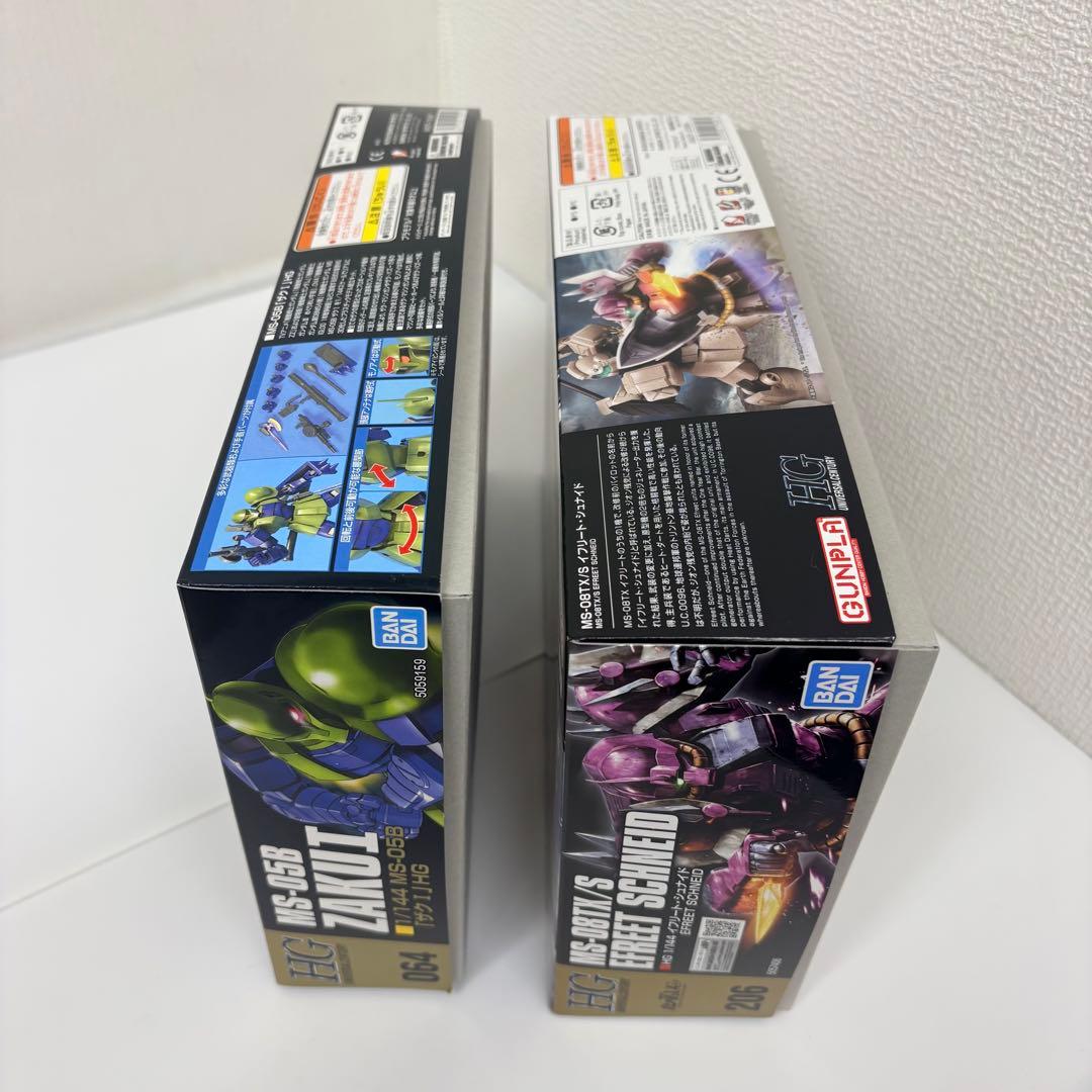 HGガンプラまとめ売り6種 シン・マツナガ専用ザク 他