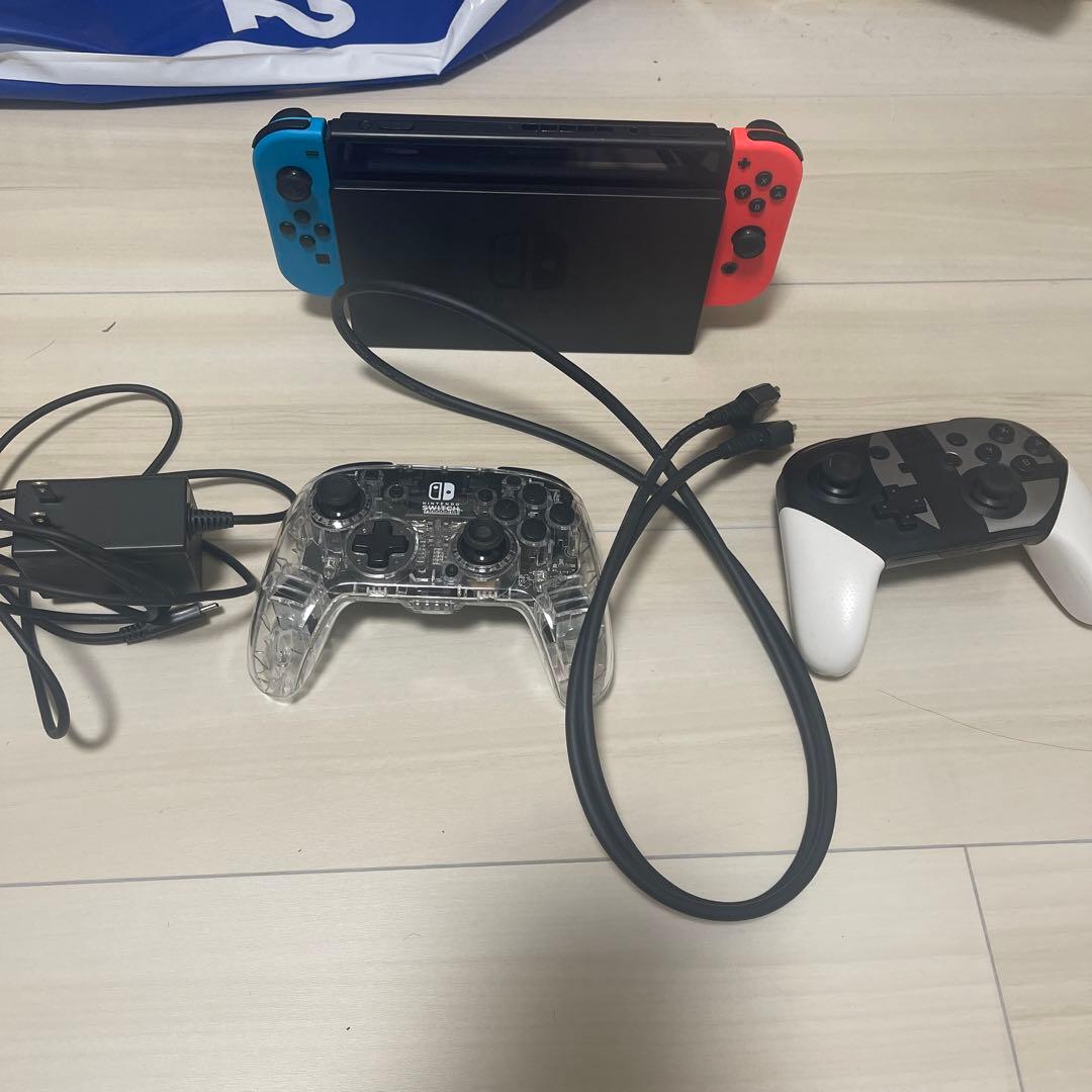 ニンテンドーSwitch本体　プロコンとスマブラ付属　箱無し