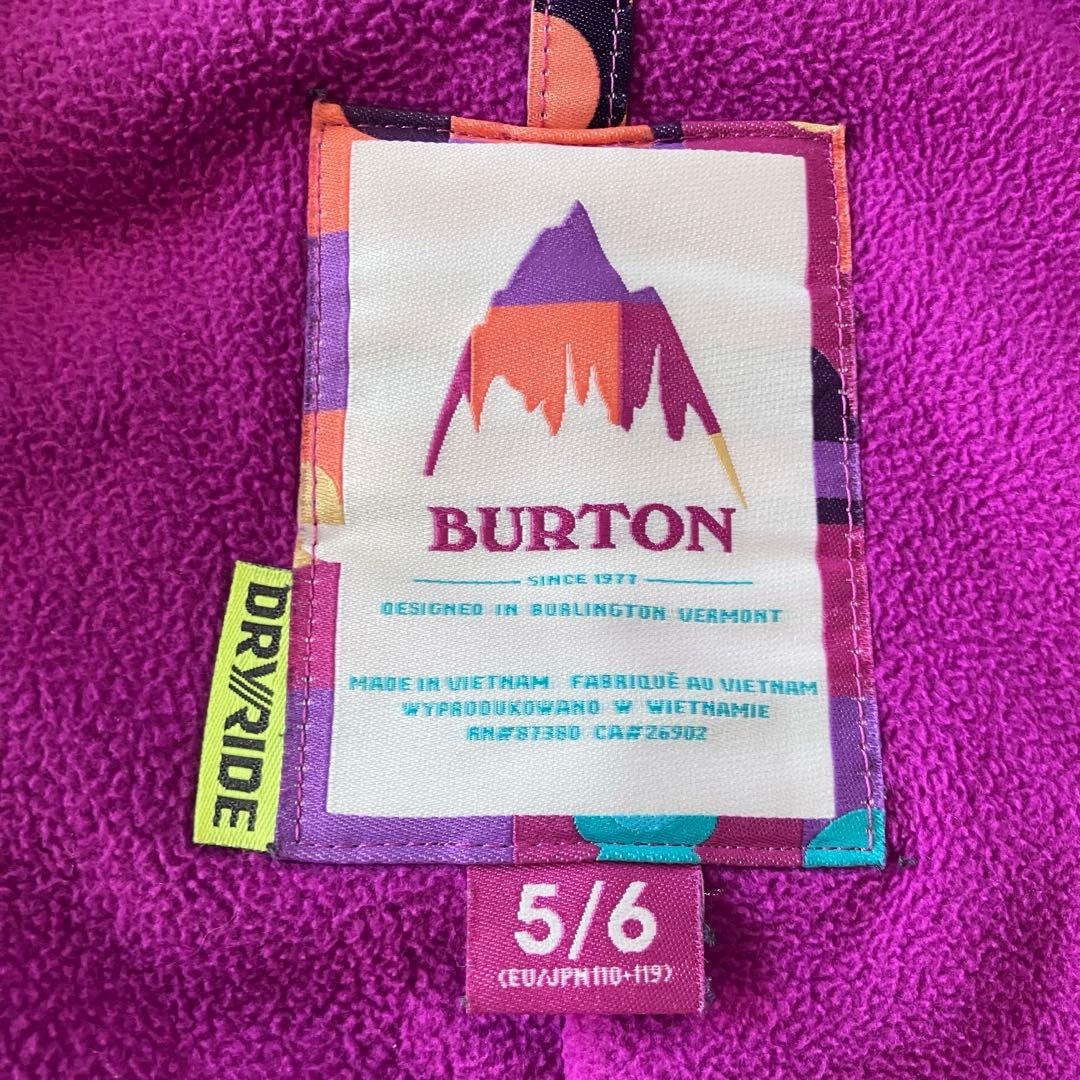 #N7✨BURTON✨スキー スノボ ウェア 上下 110-120 キッズ