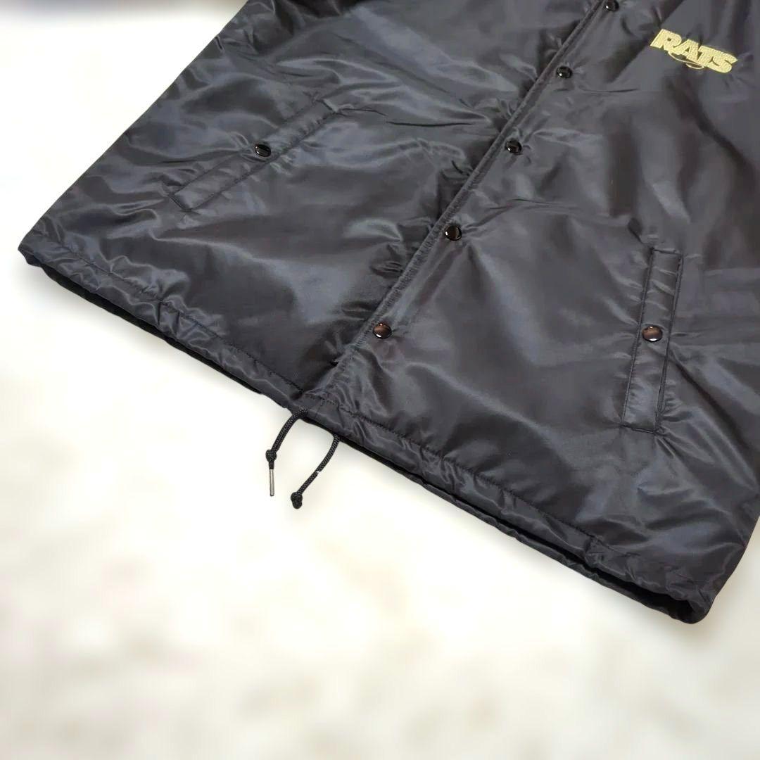 ✩未使用✩RATS　ボアコーチジャケット　ブラック　XL