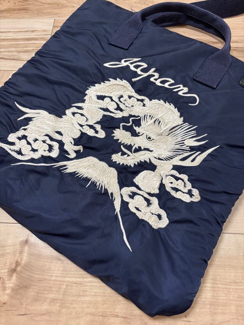 touzibatailor東洋×BEAMSBOY ヘルメットバック　ネイビ