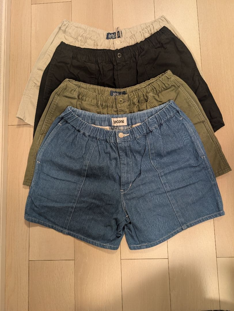 【年末断捨離】CUPANDCONE　ハーフパンツ 4色セット