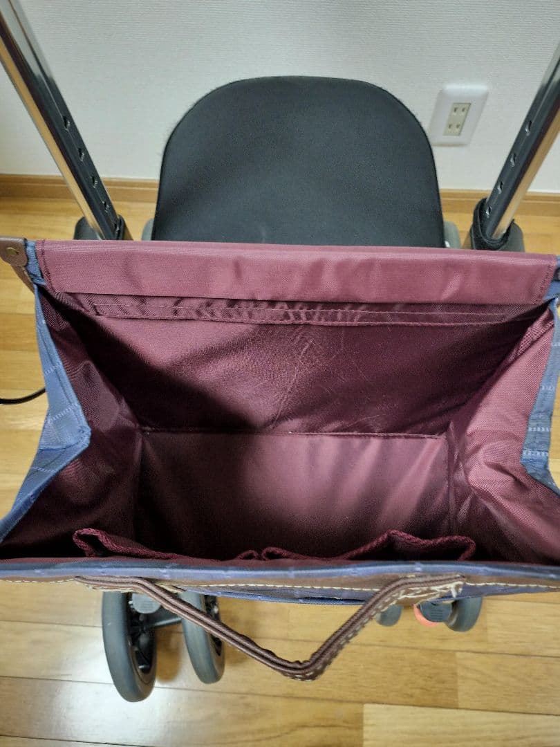 テイコブリトルF 折りたたみ式歩行器 ネイビー