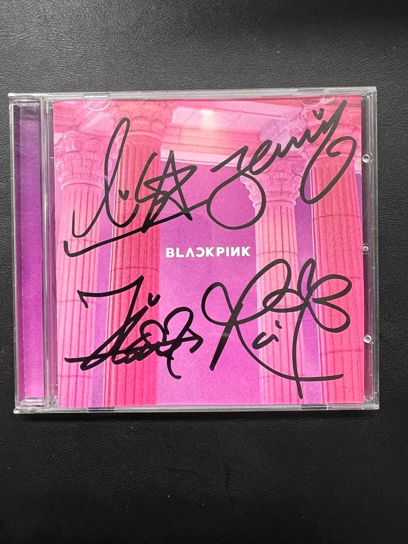 BLACKPINK メンバー全員直筆サイン　プロモーション用貴重CD