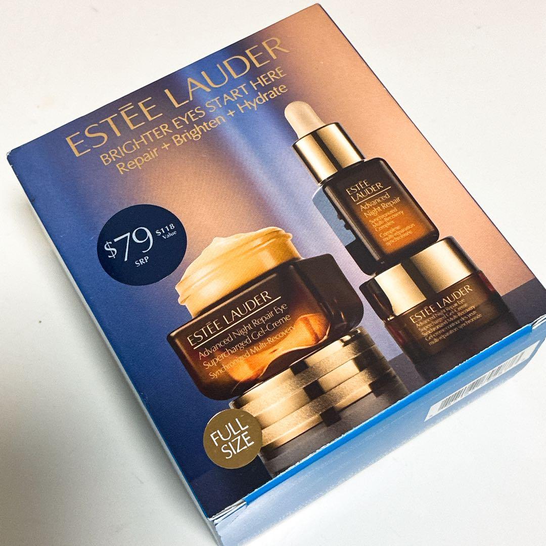 エスティローダー アドバンスナイトリペア　アイ　美容液セット　新品！