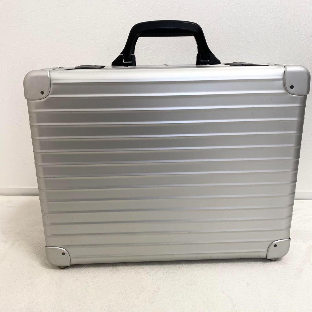 【美品希少】RIMOWA リモワ アタッシュケース シルバー ビジネス